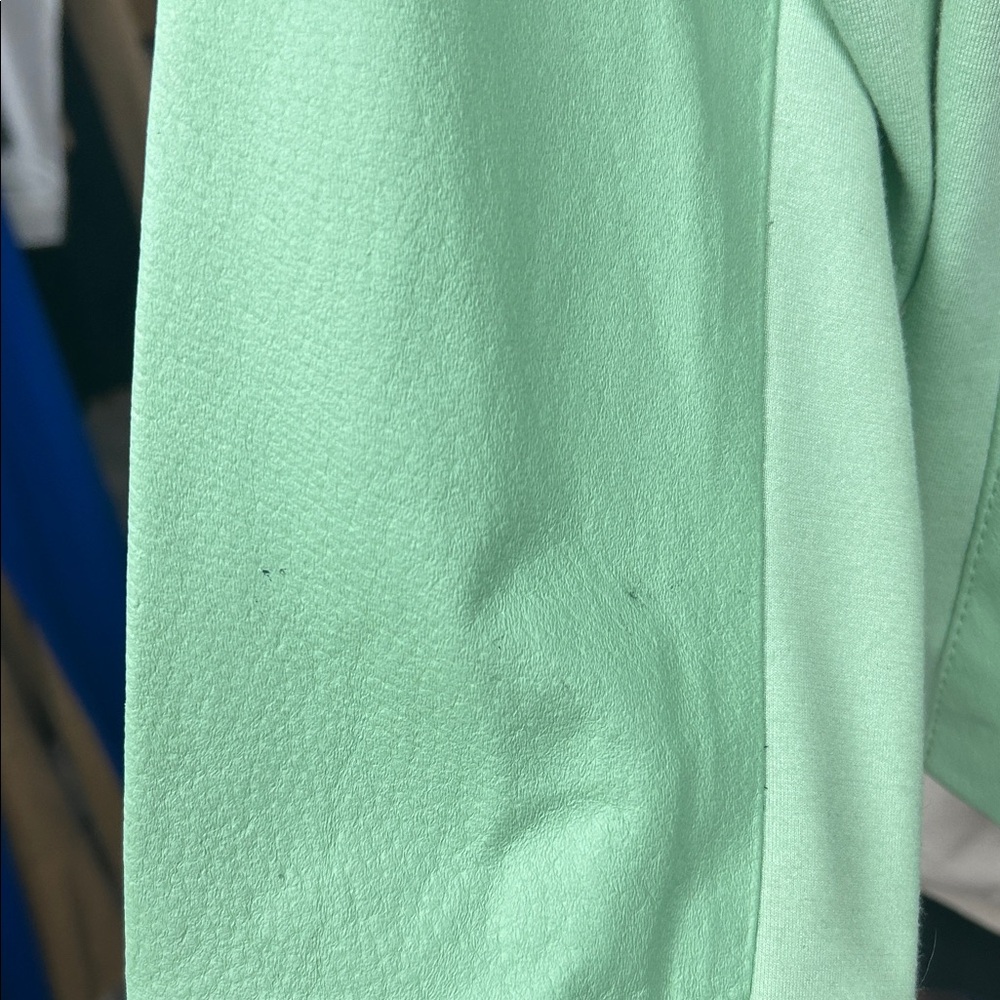 Iman Mint Green Leather Jacket - image 3